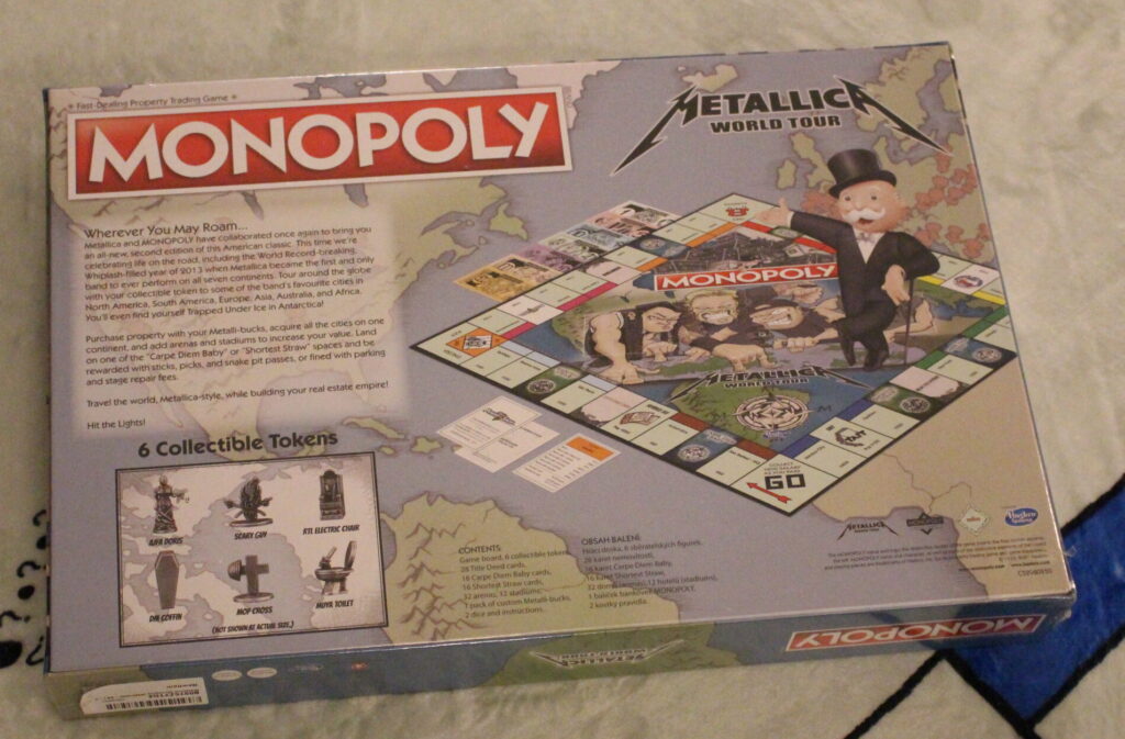 monopoly world tour stages